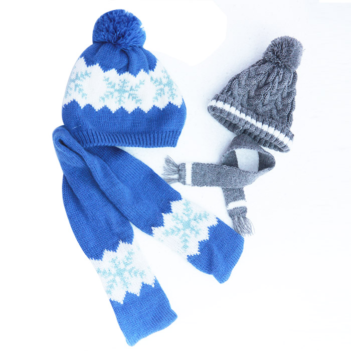 帽子、圍巾